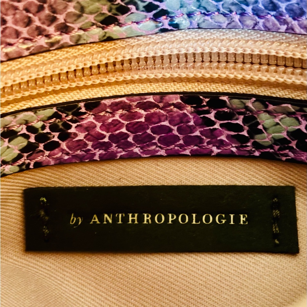 Anthropologie Naja AKA Imogen Snake-Print Shoulder Bag - Rare & sold out - Picture 6 of 7